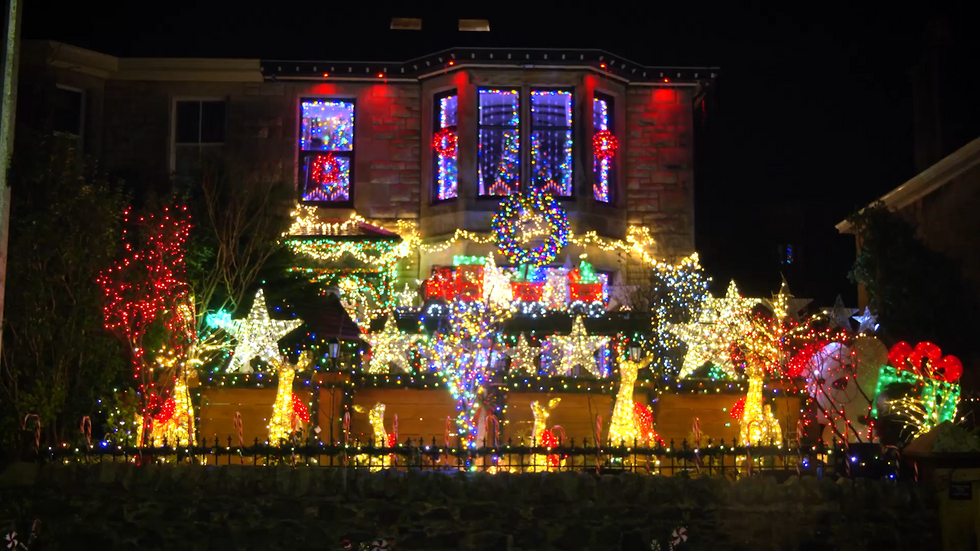 The Clark family home