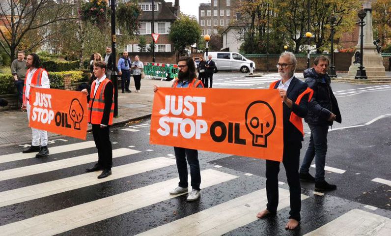 Just Stop Oil activist tries to glue own head to Girl with a Pearl Earring, Environmental activism