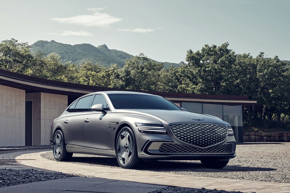 The electrified Genesis G80