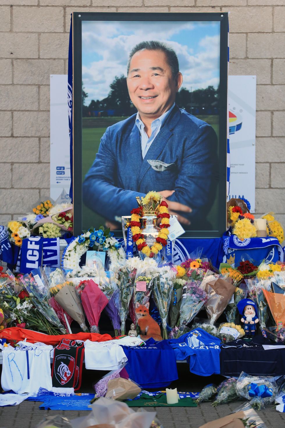 The former Leicester owner helped the club win the Premier League in 2016