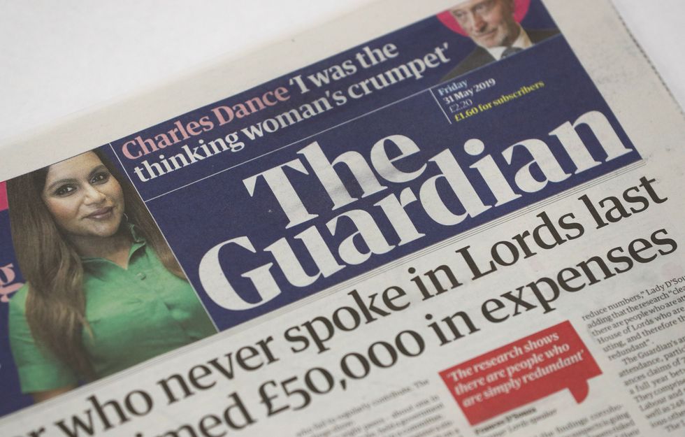 The Guardian masthead