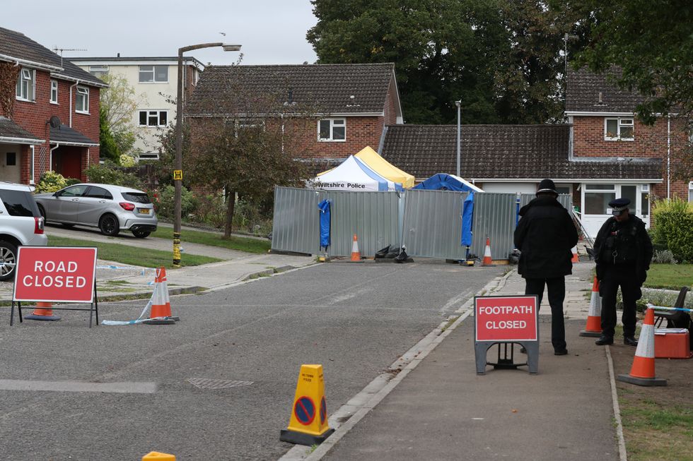 The home of former Russian spy Sergei Skripal on Christie Miller Road in Salisbury