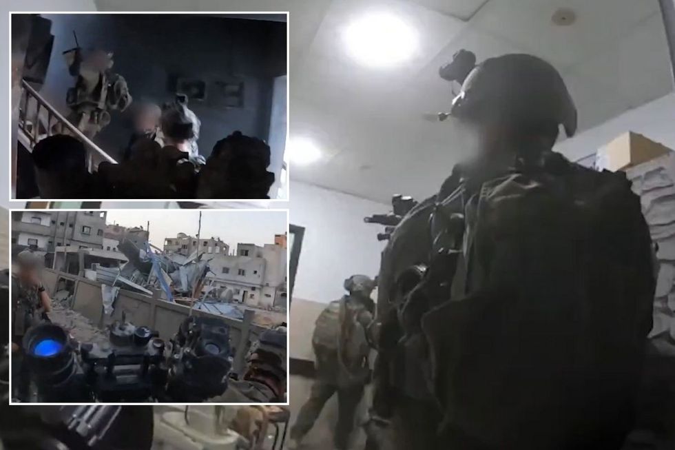 The IDF released footage of its raid at the Gazan hospital