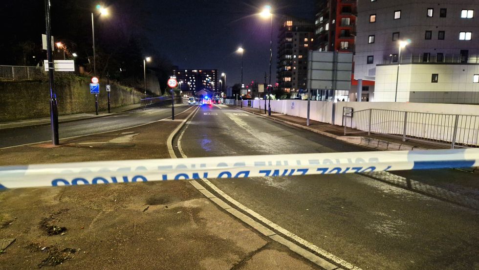 The incident occurred on Woolwich Church Road near its junction with the A205 South Circular Road