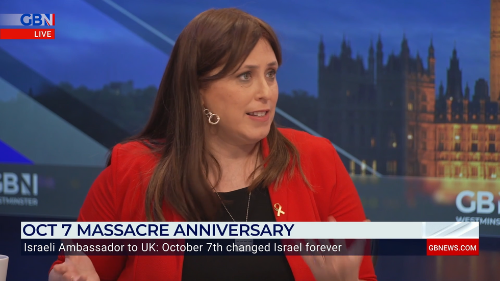 The Israeli Ambassador to the UK, Tzipi Hotovely