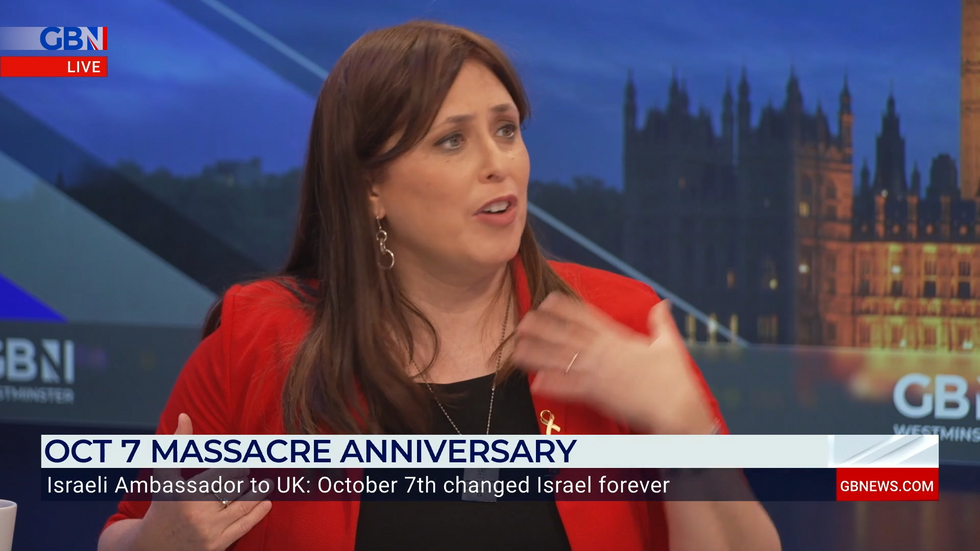 The Israeli Ambassador to the UK, Tzipi Hotovely