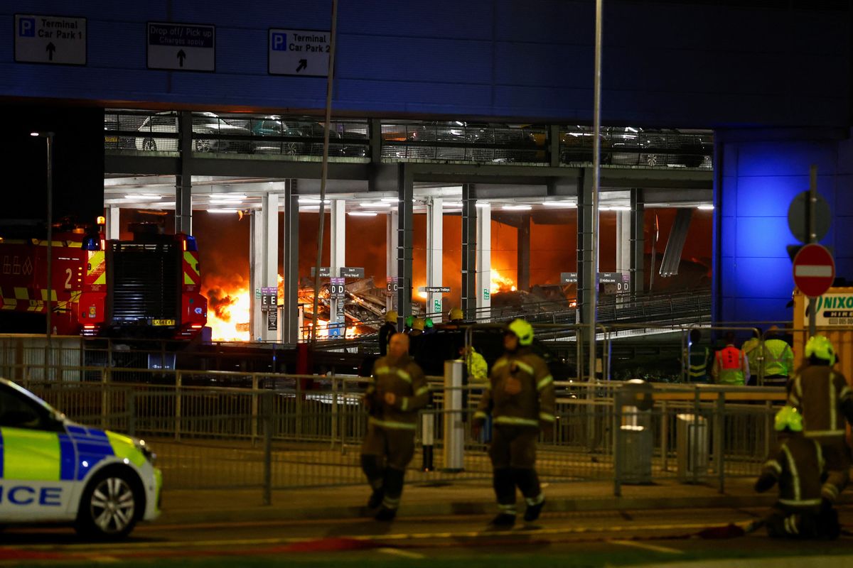Drivers warned of insurance issue after Luton Airport car park fire