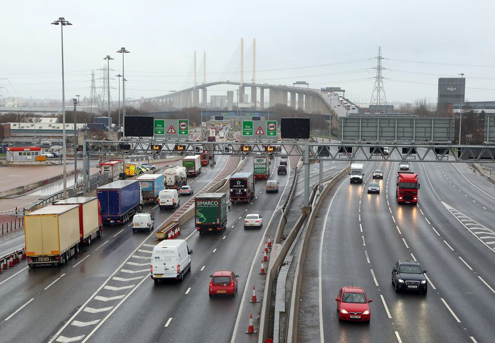 The M25 Dartford Crossing