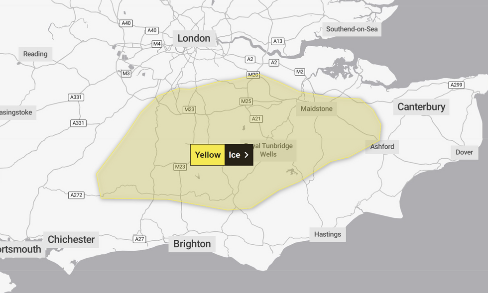 UK snow forecast Britain gripped by icy 7 freeze as brutal Baltic