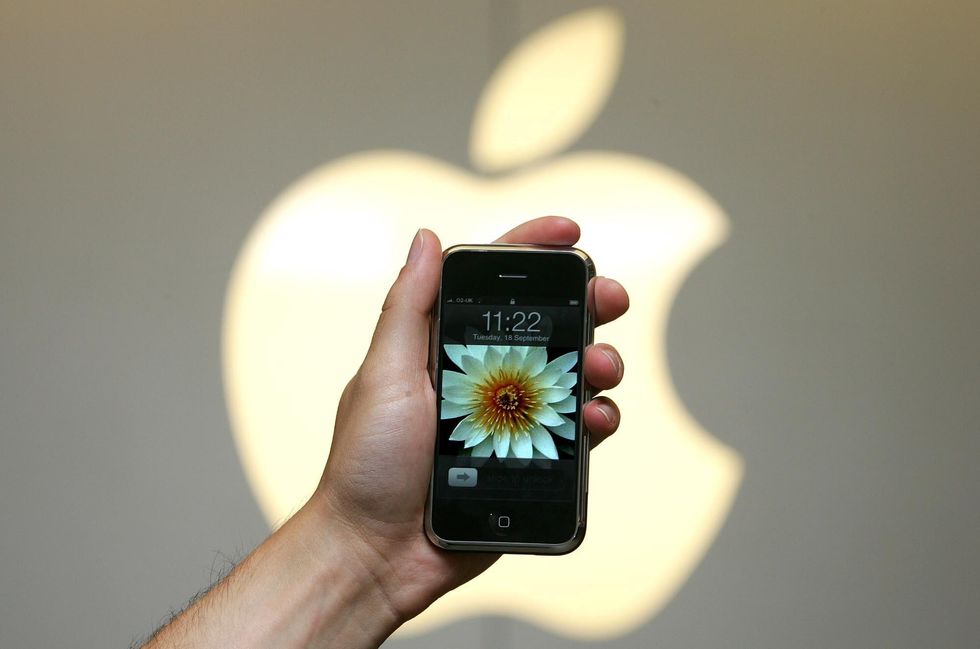 The new Apple iPhone which was unveiled at their flagship store on Regents Street, London