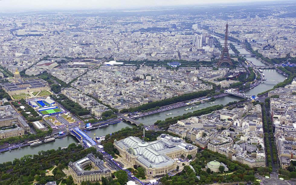 The opening ceremony took place across the River Seine