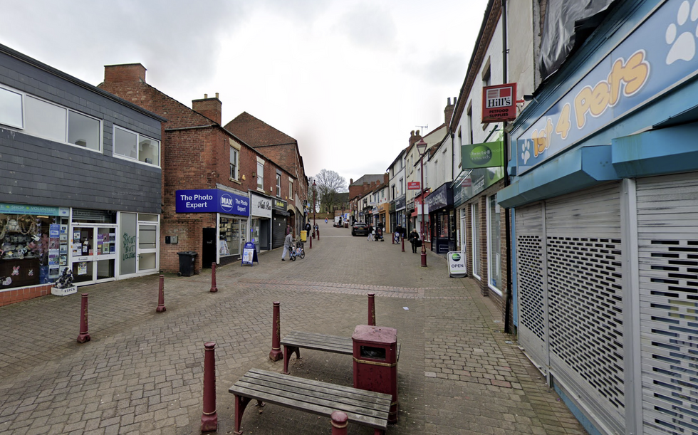 The pair were snared in Bath Street, Ilkeston