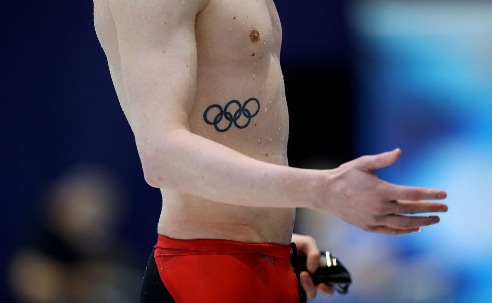 The Paralympians won't be allowed to show off their Olympic logo tattoos