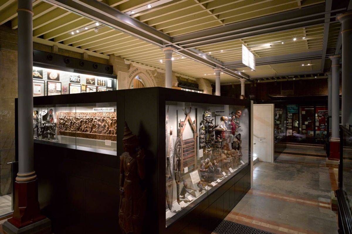 ​The Pitt Rivers museum in Oxford