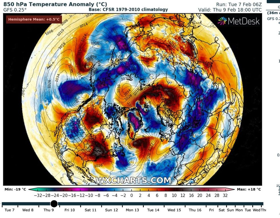 Met Office announces a major Sudden Stratospheric Warming event is now