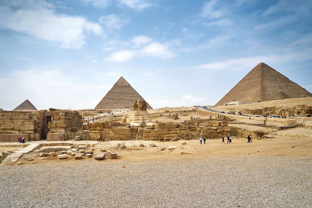 ​The Pyramids in Giza