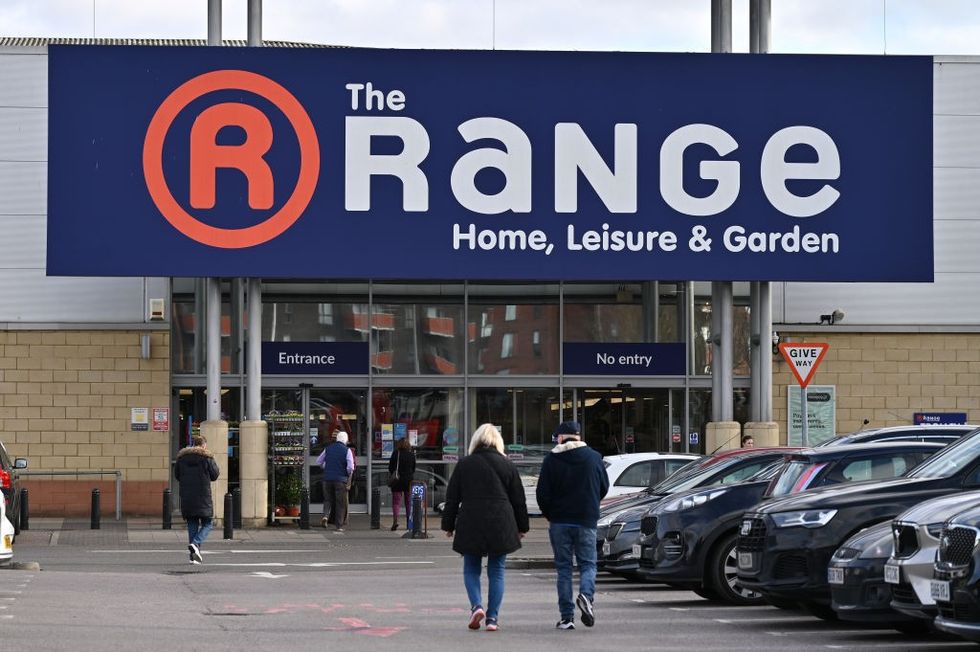 The Range store 