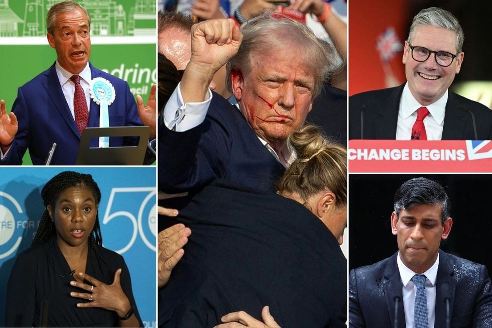 The top 10 biggest political moments of 2024 - from Farageu2019s return to Trumpu2019s victory