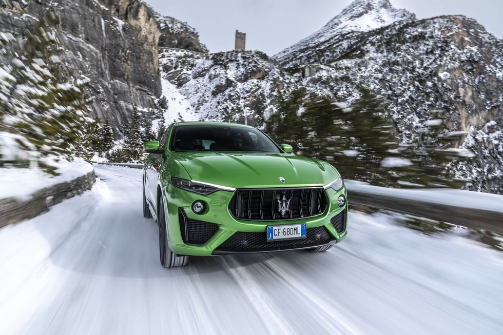 The \u200bMaserati Levante Trofeo Urban Green