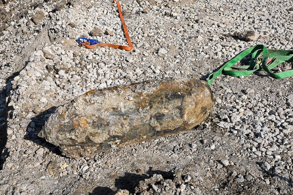 The unexploded bomb found in the northern French suburbu200b