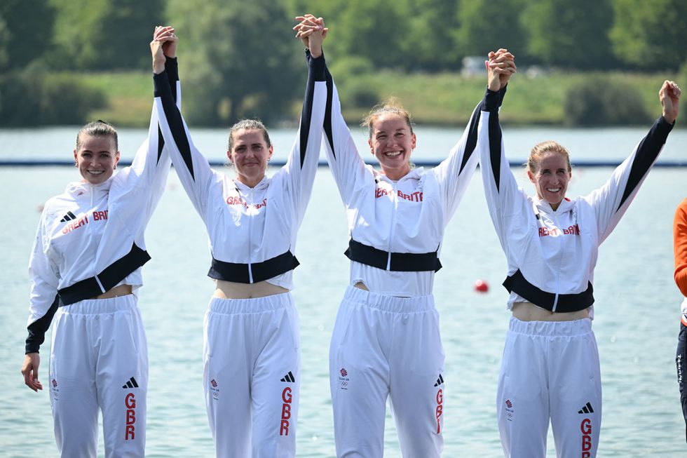 The womenu2019s four won silver in an enthralling race