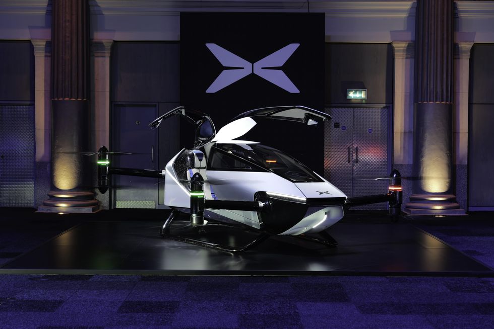 The Xpeng X2 eVTOL flying car