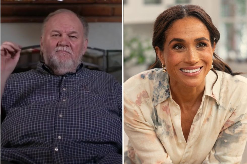 Thomas Markle and Meghan Markle