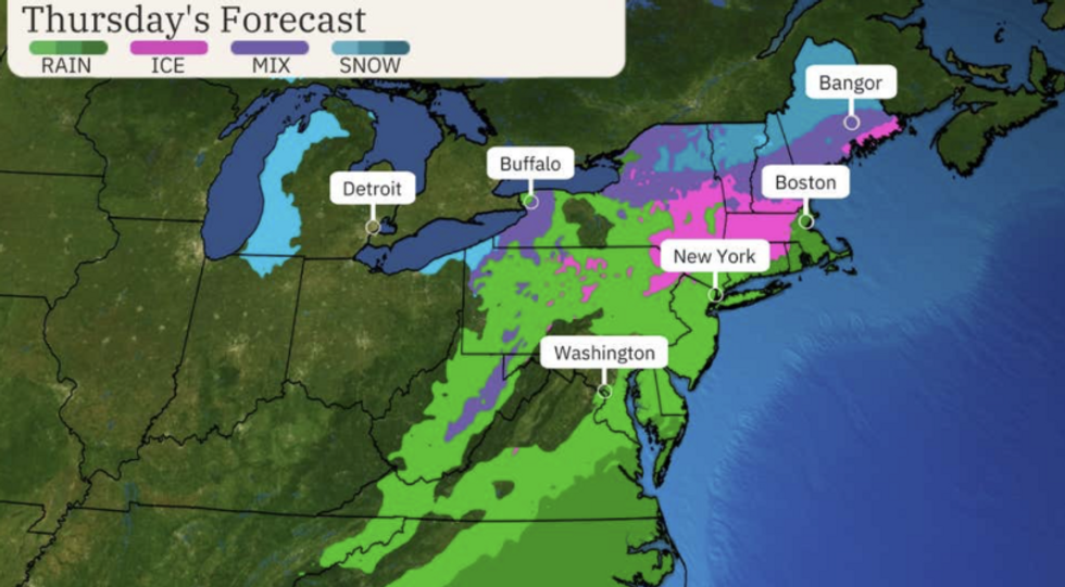 Thursday's Forecast