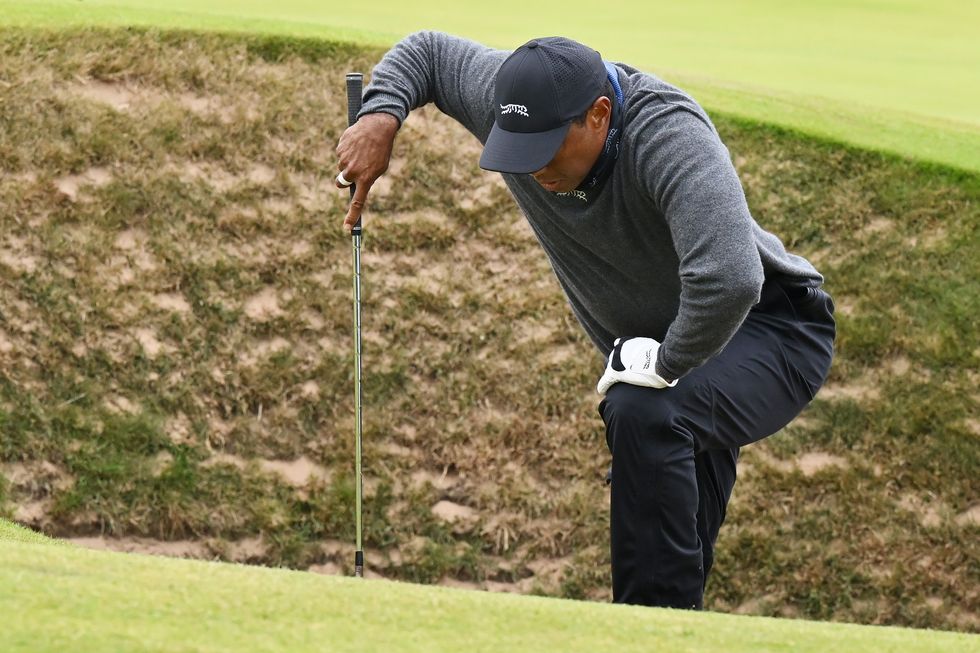 Tiger Woods finished with a round of 79