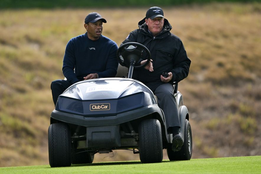 Tiger Woods withdrew from the Genesis Open due to an illness