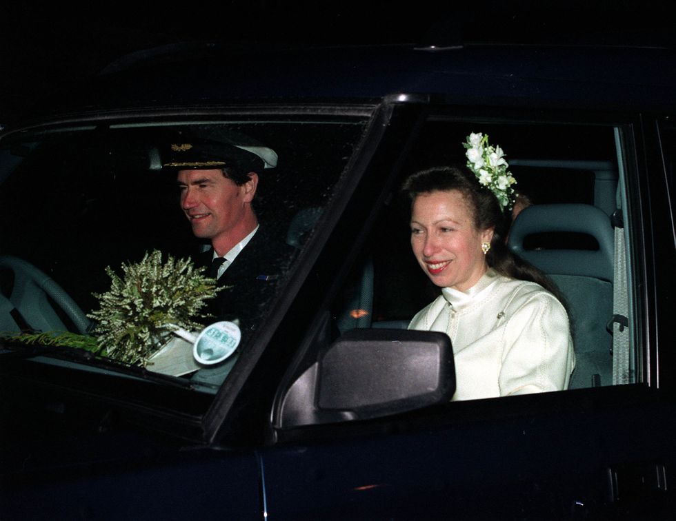 Timothy Laurence and Princess Anne