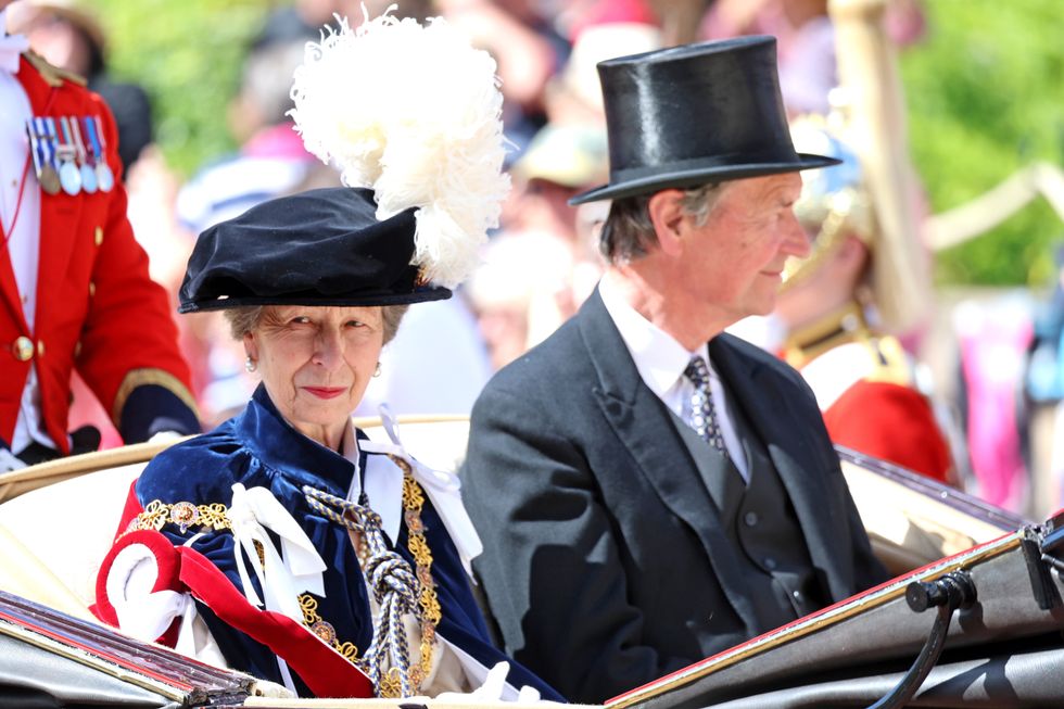 Timothy Laurence and Princess Anne