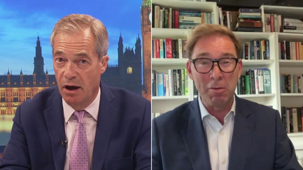 Tobias Elwood, Nigel Farage