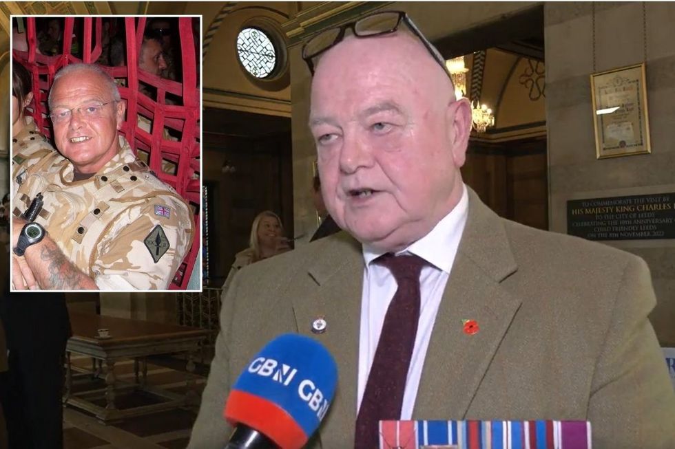 Tom Smith is the Royal British Leeds Poppy Appeal Manager and a retired Army Major