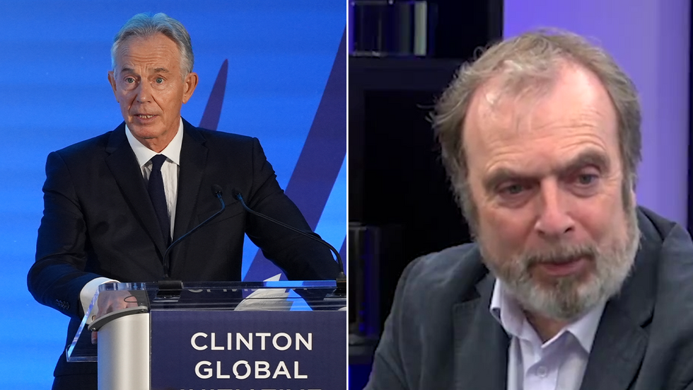 Tony Blair and Peter Hitchens