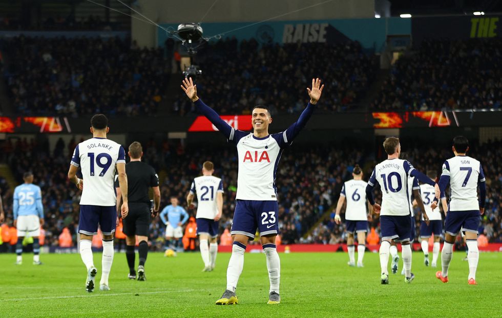 Tottenham made light work of Manchester City's defence