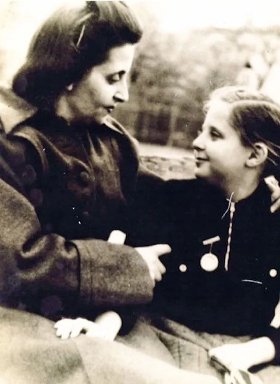 Tova Friedman and her mother