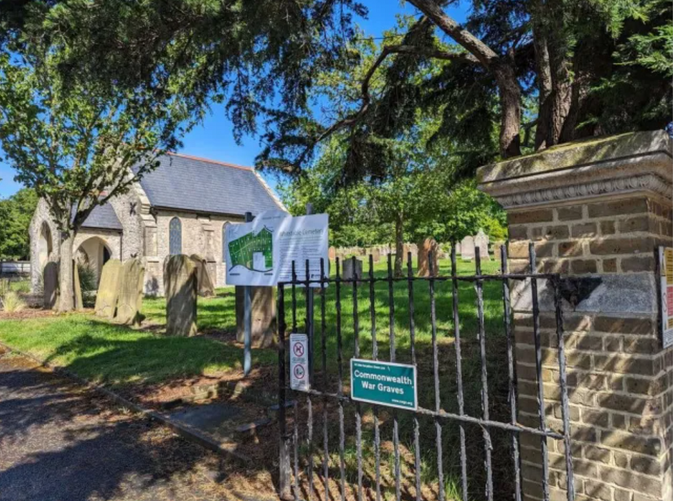 Town\u2019s cemetery