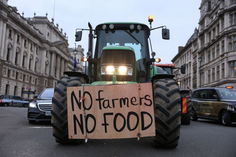 Tractor in Westminster