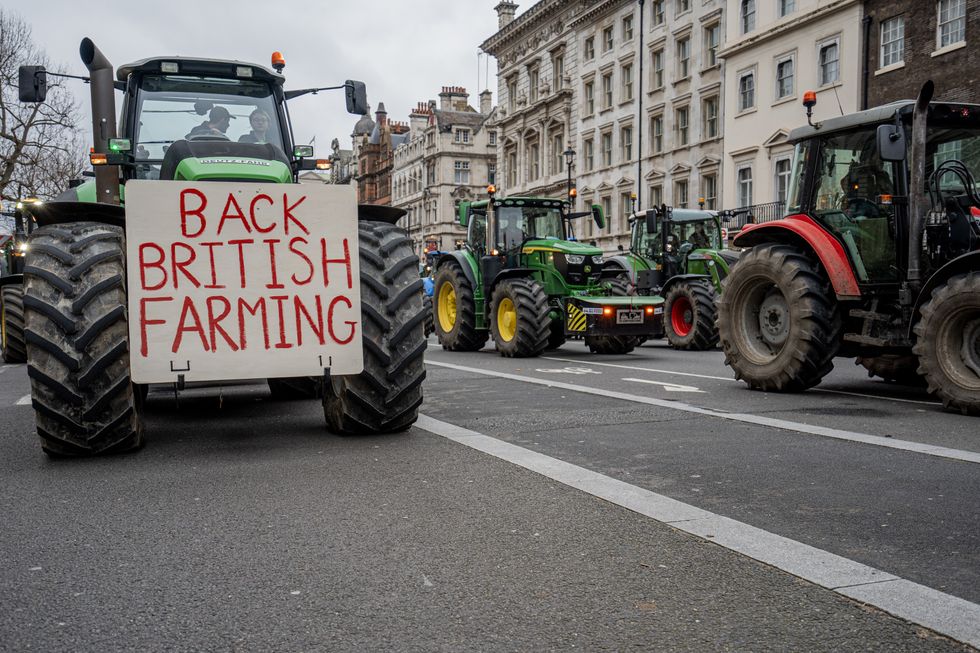 Tractors protests