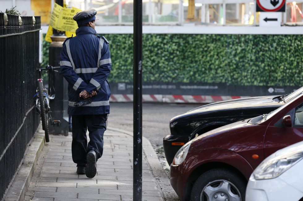 Traffic warden