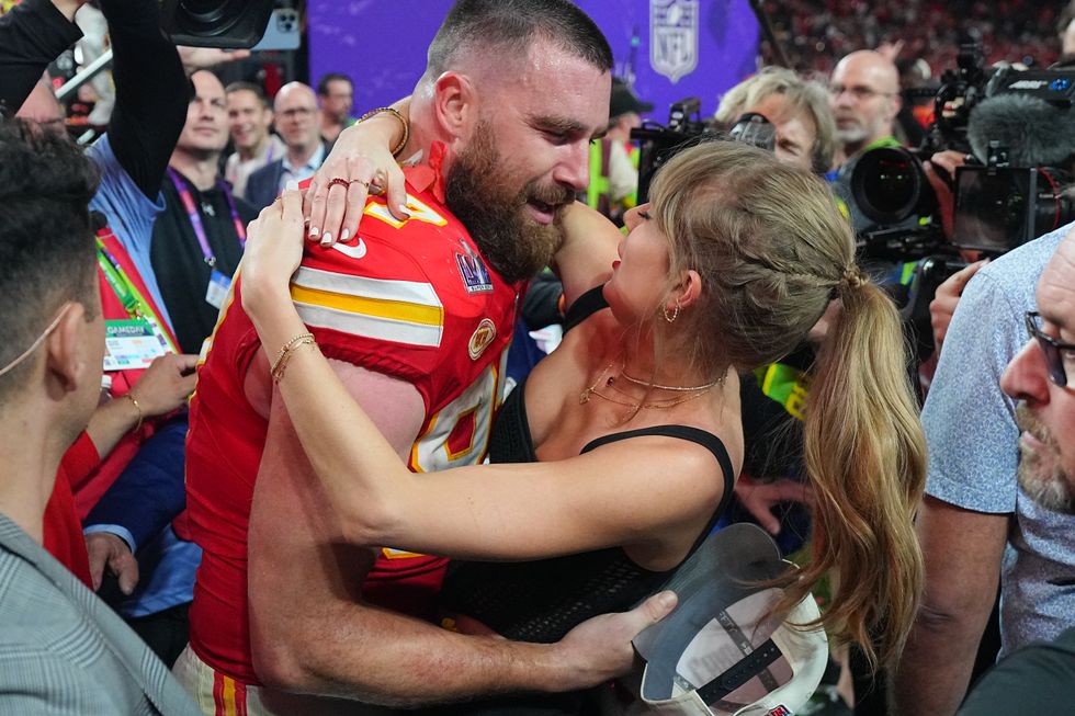 Travis Kelce and Taylor Swift