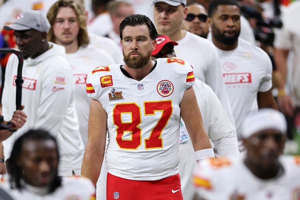 Travis Kelce missed out on another Super Bowl win at the weekend