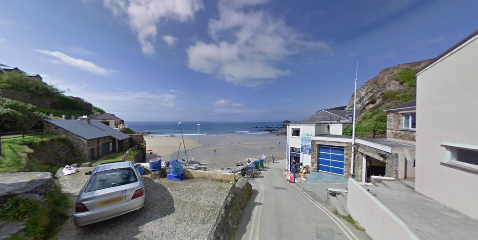 Trevaunance Cove in St Agnes