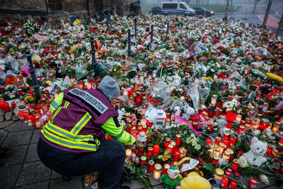 Tributes following Magdeburg Christmas market attack