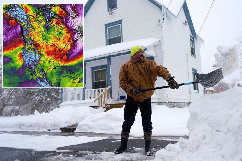 Tropical storm 'locks horns' with polar winds to unleash torrential deluge