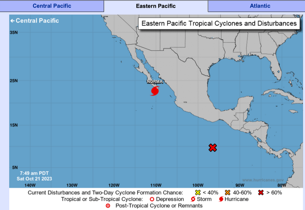 US weather Hurricane Tammy and Storm Norma to lash America with