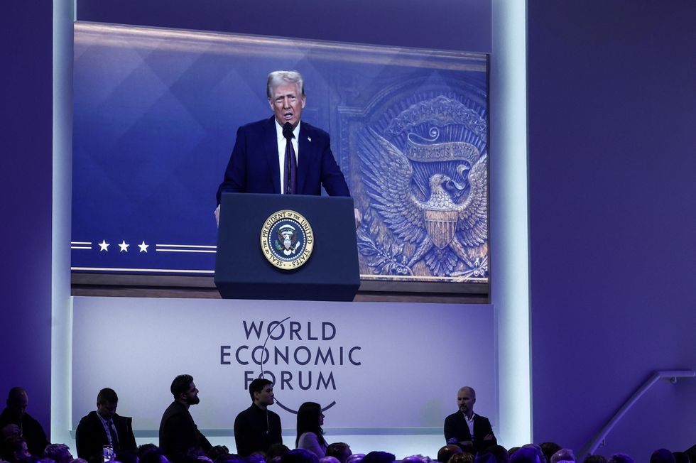 Trump addresses WEF