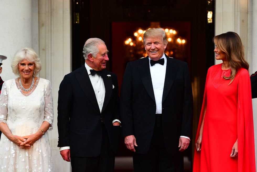 Trump and Prince Charles