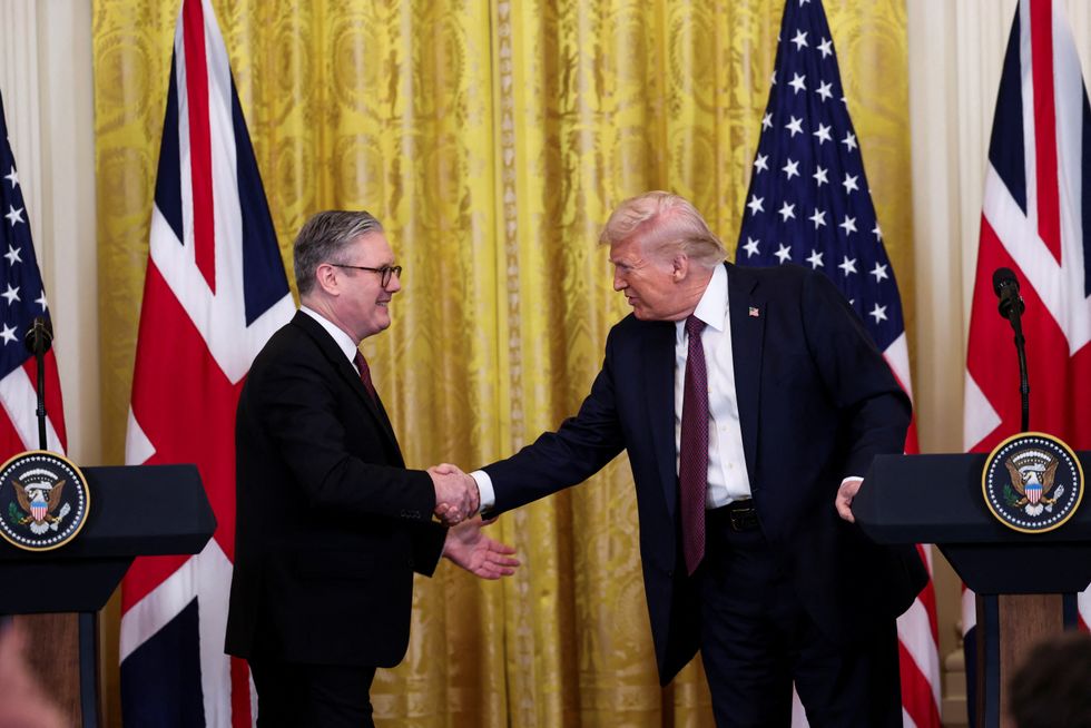 Trump and Starmer